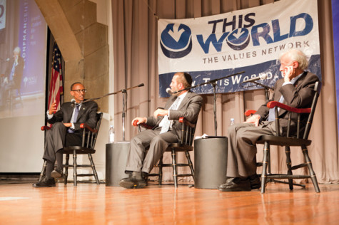 Elie Wiesel, Rwandan president discuss genocide