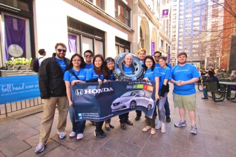 Students plan Honda ad campaign