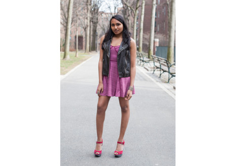 Style your leather vests to complement your spring look