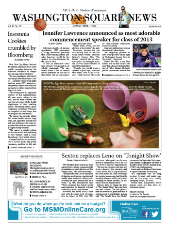 Today’s Front Page 04/01/2013
