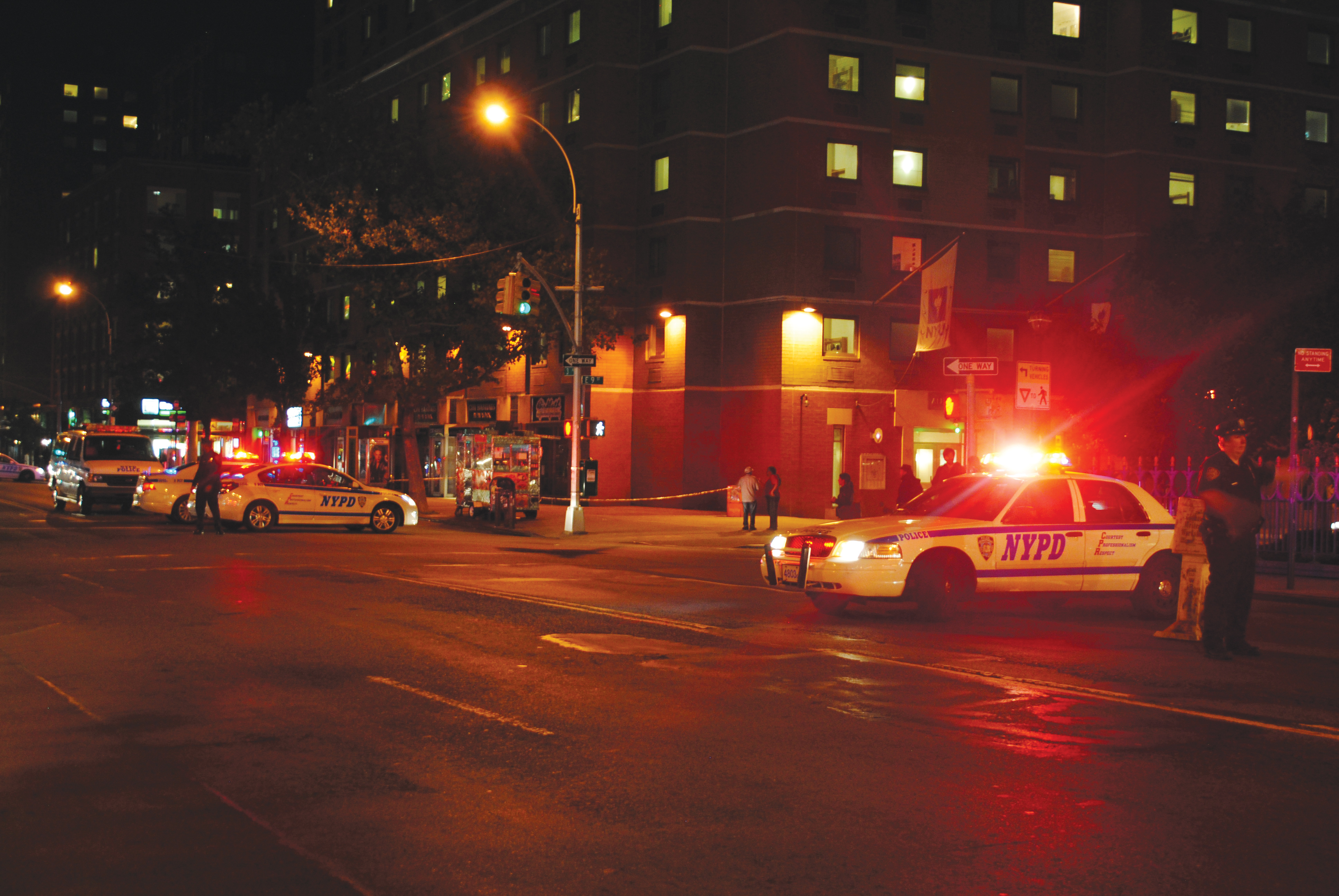 Altercation outside Alumni hall ends with gunshots